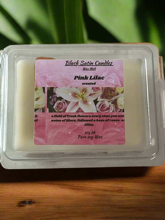 Pink Lilac Scented Wax Melt 2.5oz Six Cube Warmer Tart