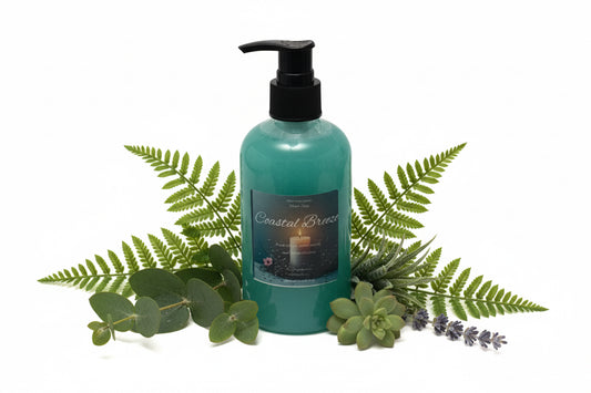 Coastal Breeze Scented Liquid Hand Soap Size 8oz