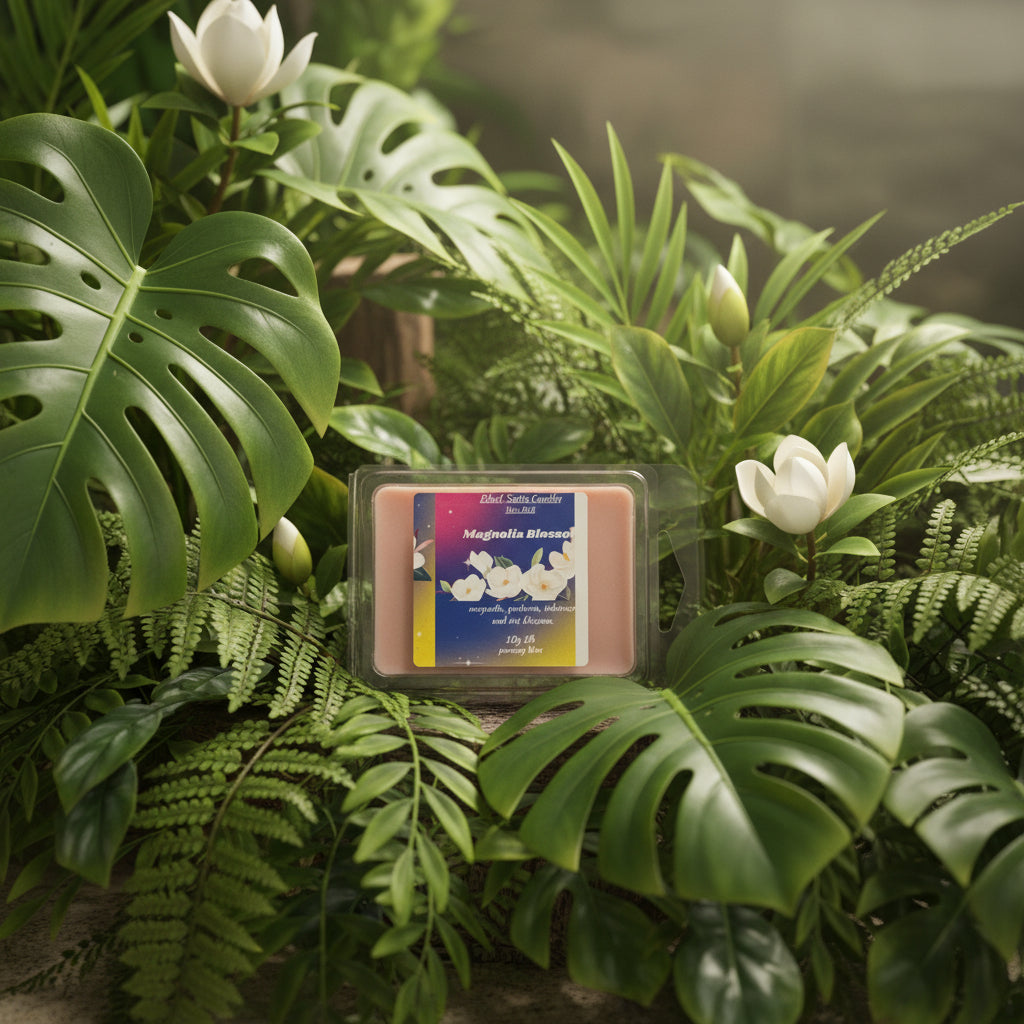 Magnolia Blossom Scented Wax Melt 2.5oz Six Cube Warmer Tart