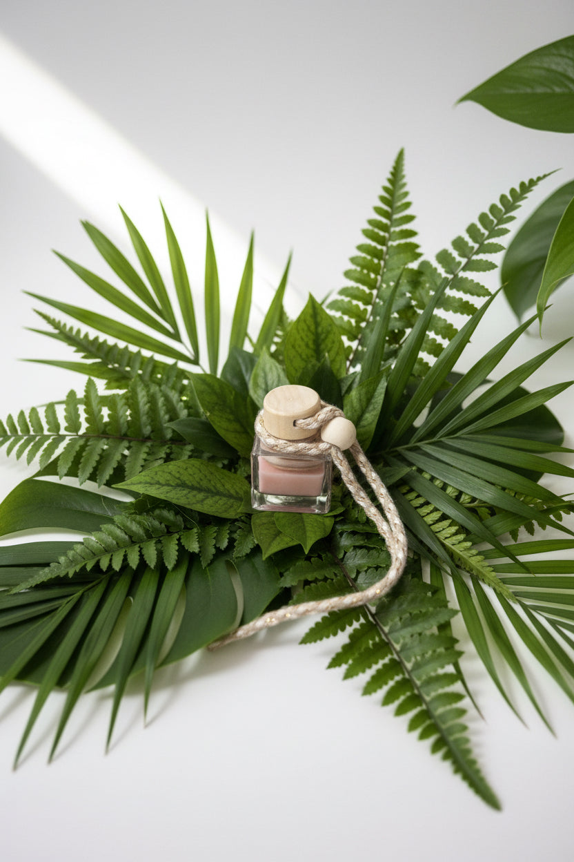 Mahogany Driftwood Scented Car Diffuser 8ml Clear Air Refresher Fragrance Oil