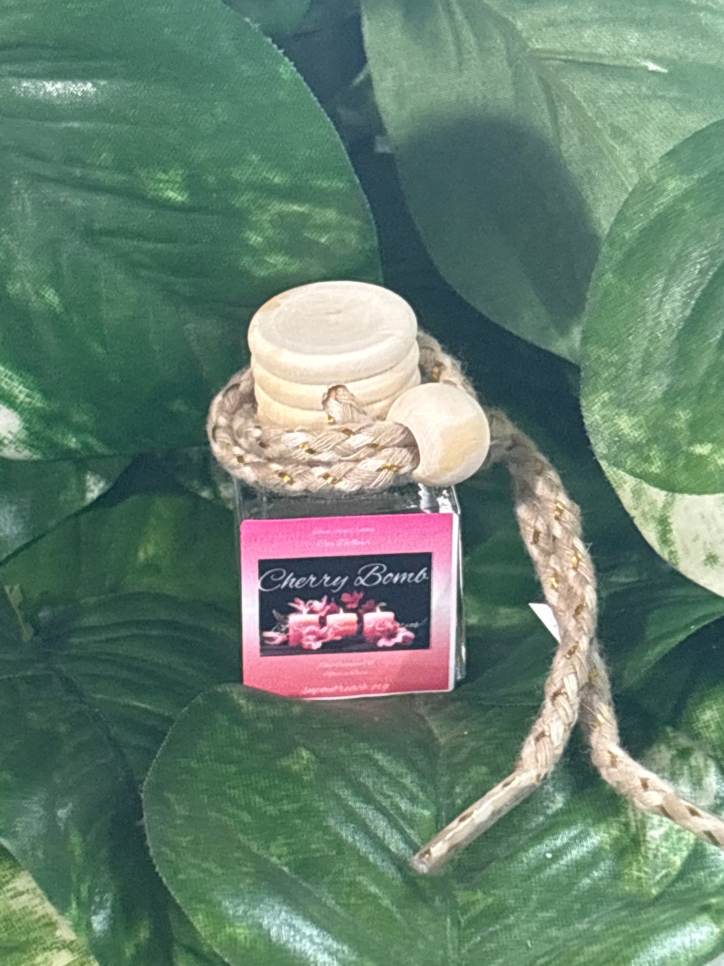 Cherry Bomb Scented Car Diffuser 8ml Clear Air Refresher Fragrance Oil