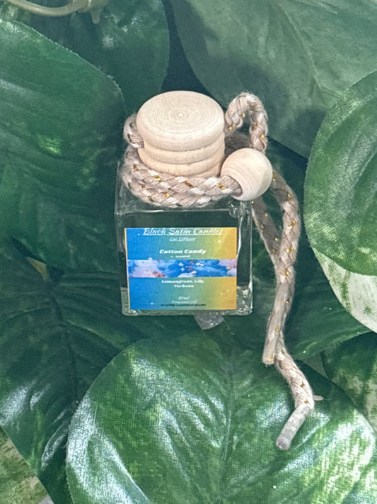 Cotton Candy Scented Car Diffuser 10ml Clear Air Refresher Fragrance Oil