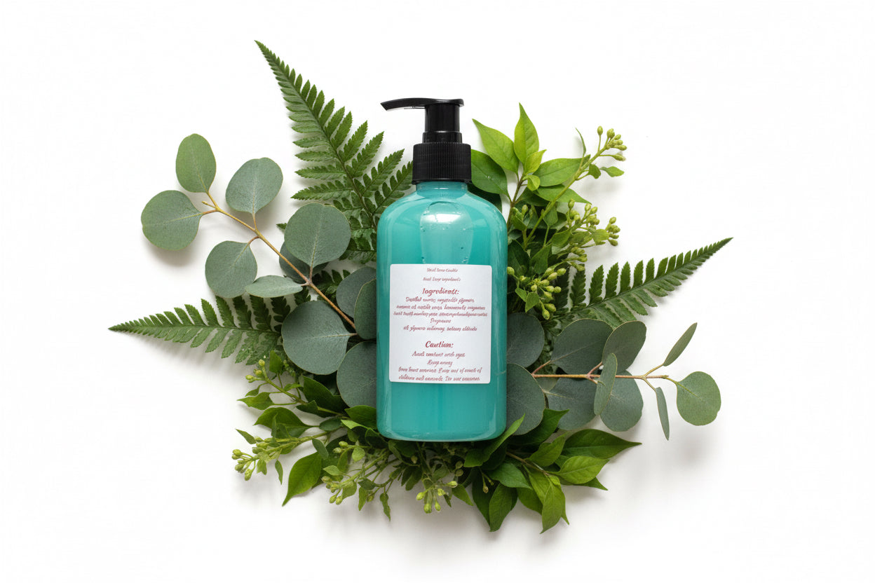 Coastal Breeze Scented Liquid Hand Soap Size 8oz