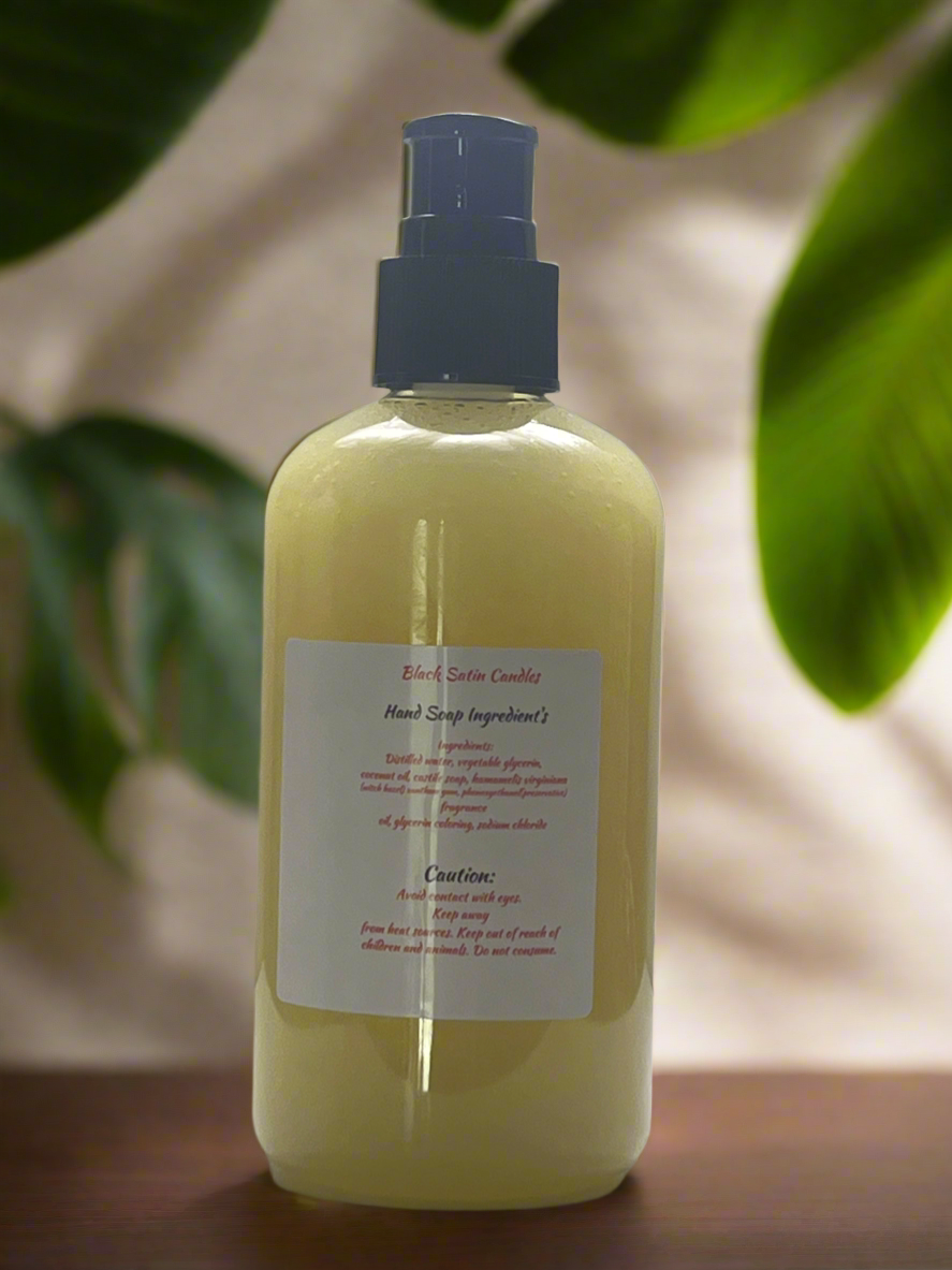 Simply Lemon Scented Liquid Hand Soap Size 8oz