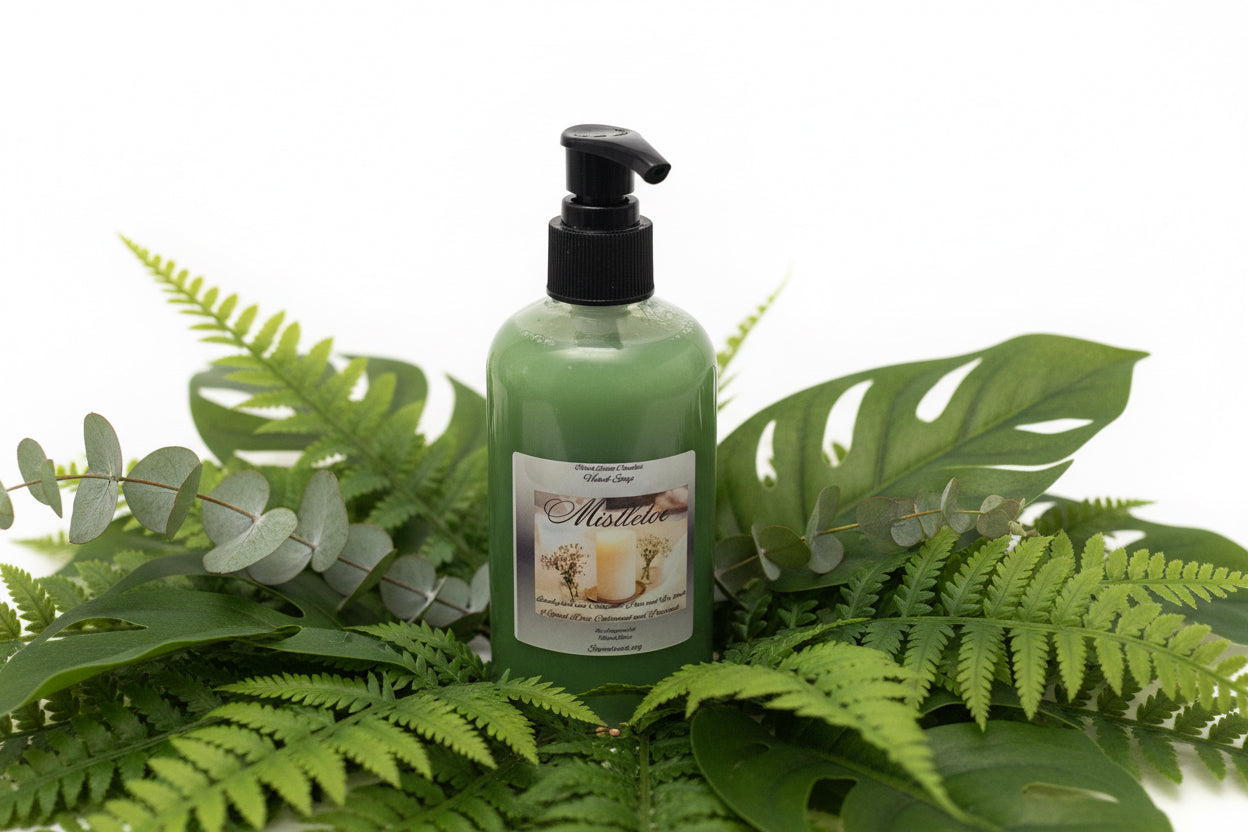 Mistletoe Scented Liquid Hand Soap Size 8oz