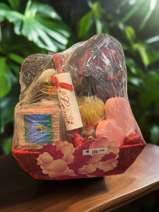 Valentine’s Gift Basket Fruity And Sweet Fragrance Scents Large