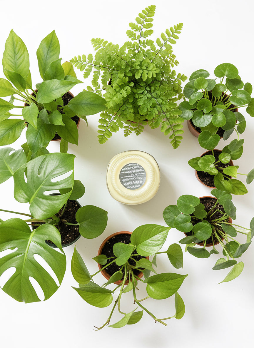 Mahogany Driftwood Scented Candle 8oz Single Cotton Wick Glass Jar