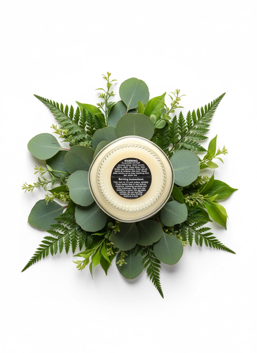 Pumpkin Pie Scented Candle 8oz Single Cotton Wick Glass Jar