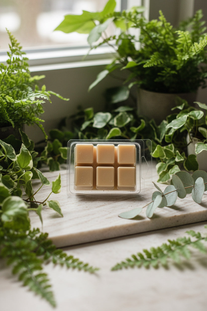 Fresh Leather Scented Wax Melt 2.5oz Six Cube Warmer Tart