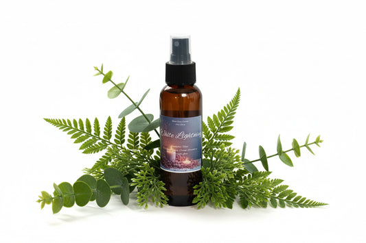 White Lighting Scented Room Spray 4oz Home Office Travel Size