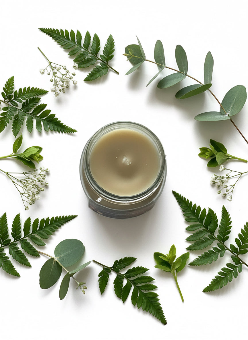 Cinnamon Swirl Scented Candle 8oz Single Cotton Wick Glass Jar