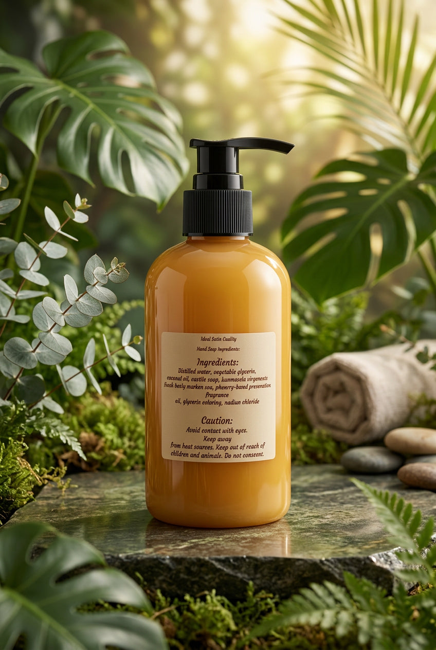 Pumpkin Spice Scented Liquid Hand Soap Size 8oz