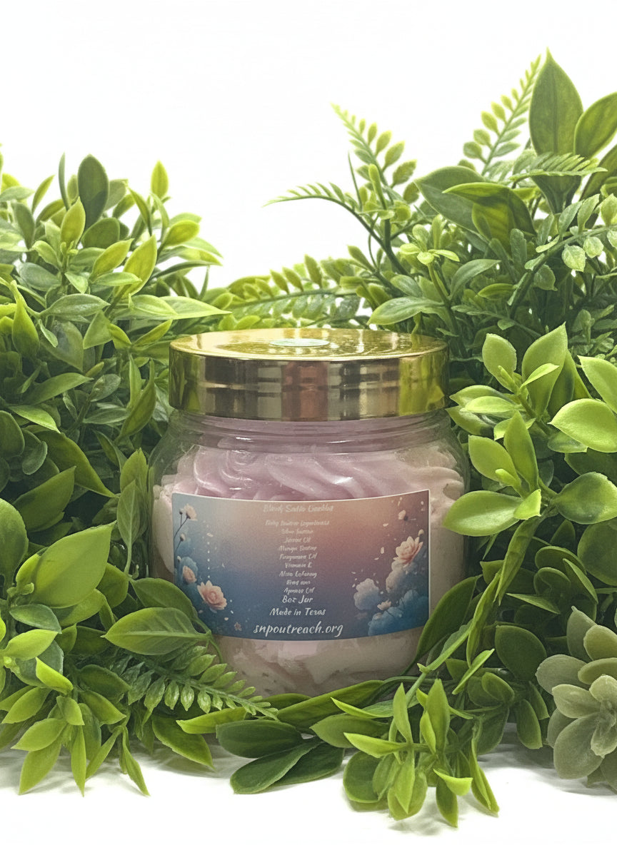 Body Butter Sweet Rose 8oz Jar