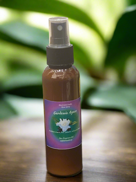 Gardenia Agave Scented Room Spray 4oz Home Office Travel Size