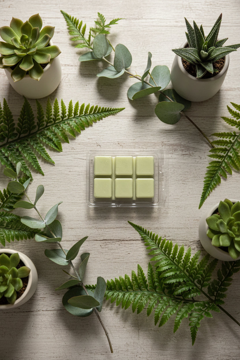 Bergamot Musk Scented Wax Melt 2.5oz  Six Cube Warmer Tart