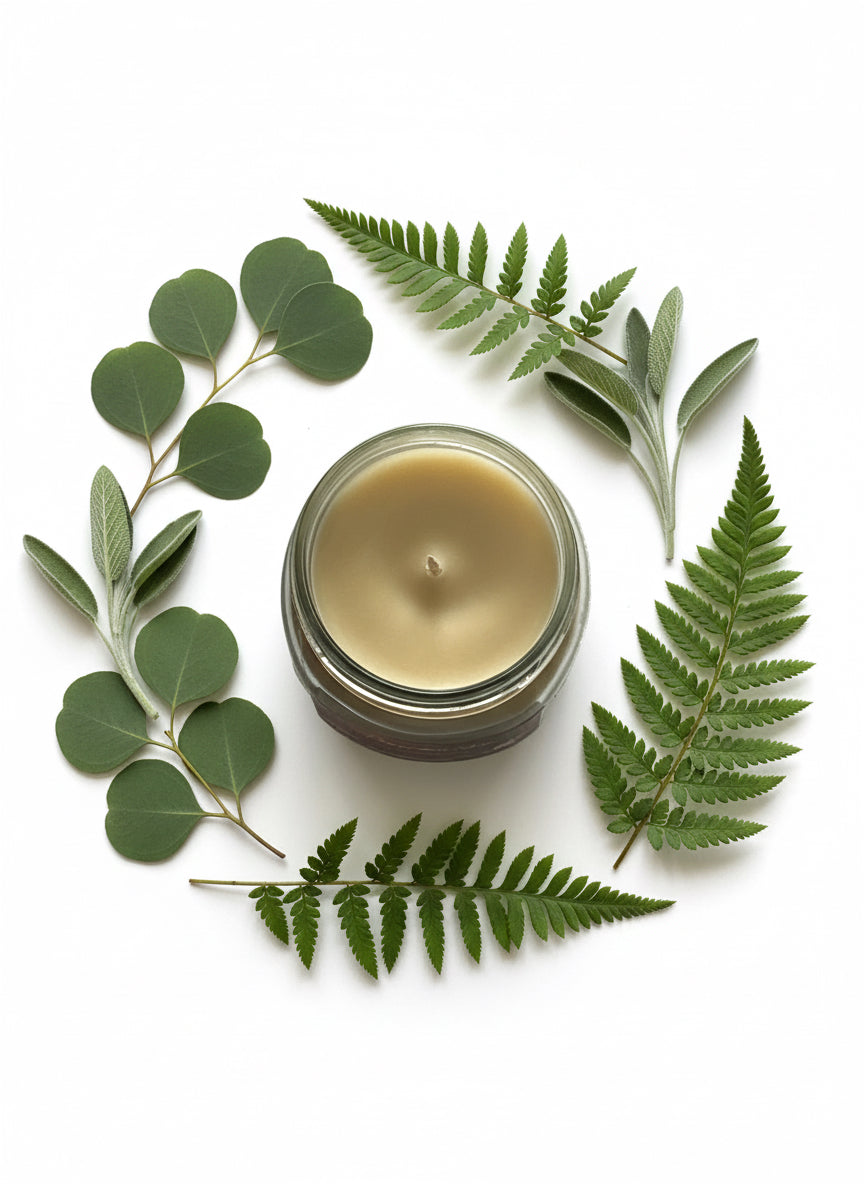 Pumpkin Pie Scented Candle 8oz Single Cotton Wick Glass Jar