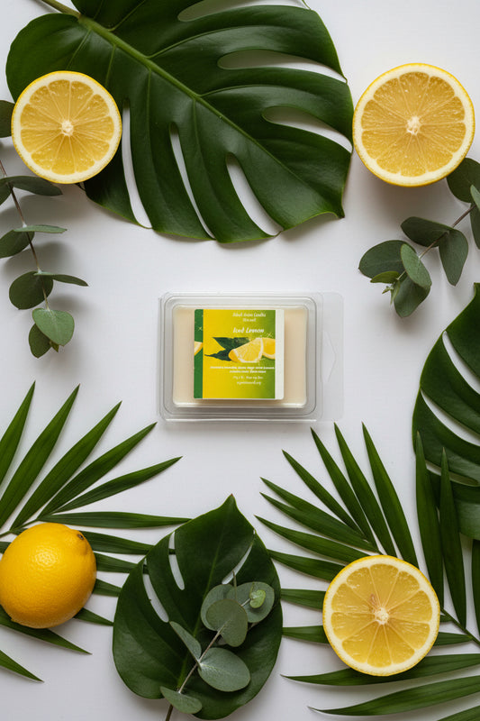 Iced Lemon Scented Wax Melt 2.5oz Six Cube Warmer Tart