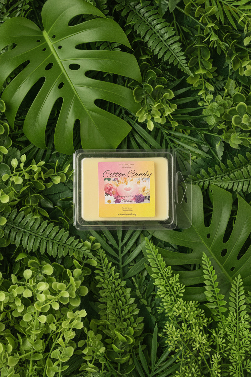 Cotton Candy Scented Wax Melt 2.5oz Six Cube Warmer Tart