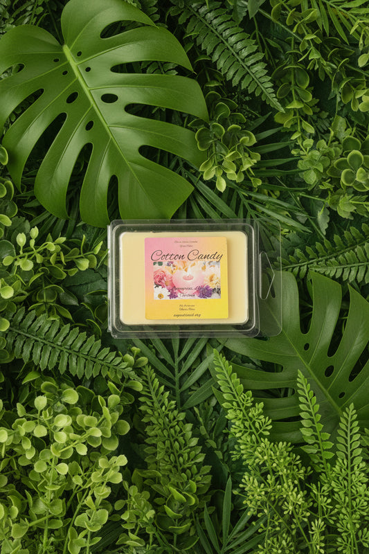 Cotton Candy Scented Wax Melt 2.5oz Six Cube Warmer Tart
