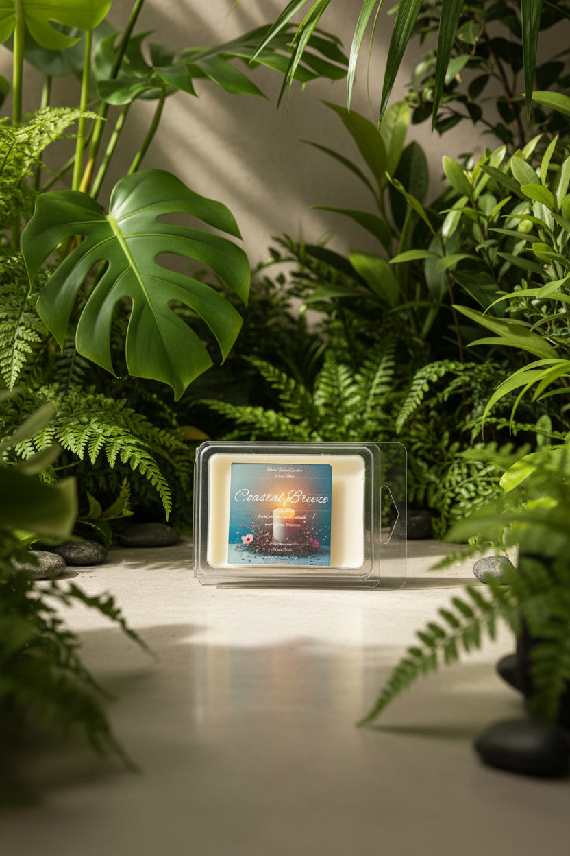 Coastal Breeze Scented Wax Melt 2.5oz  Six Cube Warmer Tart