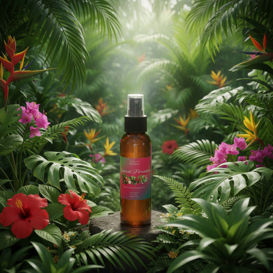 Tropical Paradise Scented Room Spray 4oz Home Office Travel Size