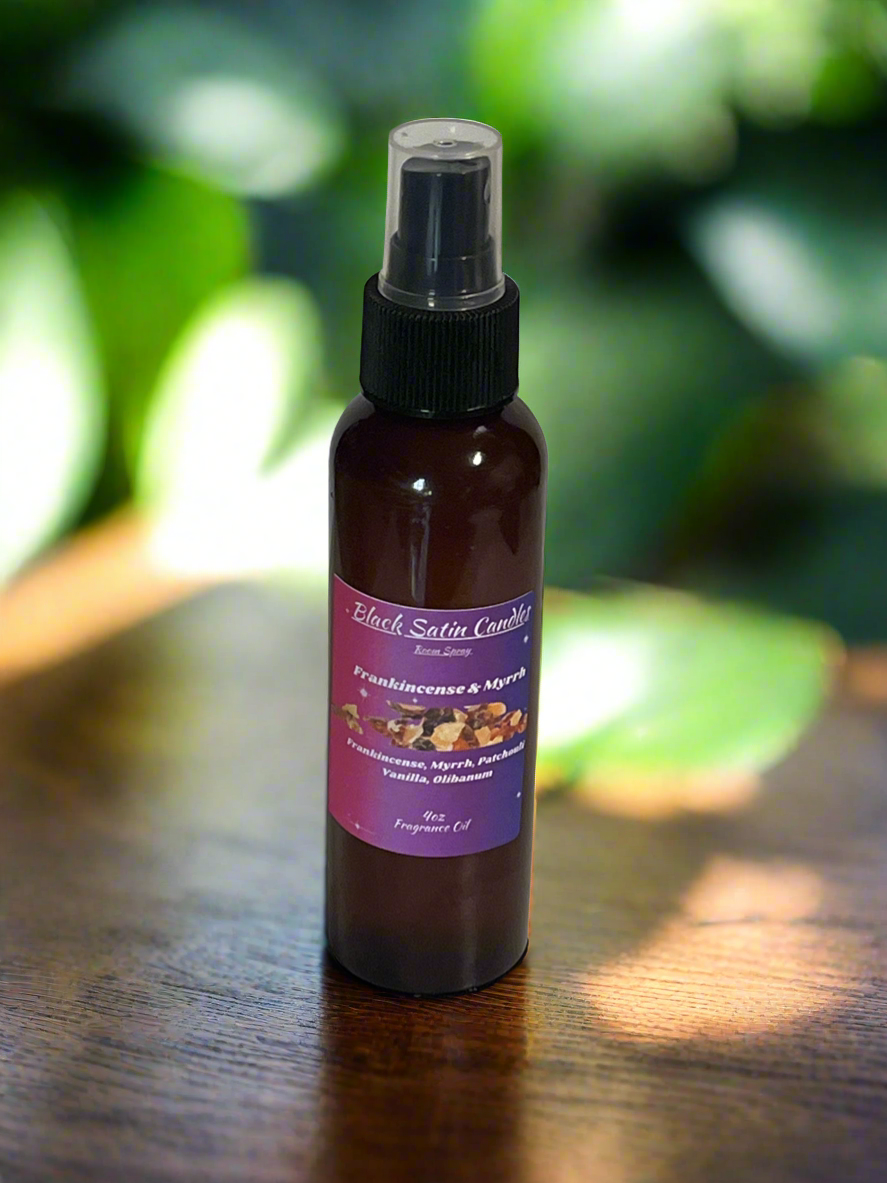 Frankincense & Myrrh Scented Room Spray 4oz Home Office Travel Size