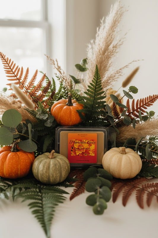 Pumpkin Spice Scented Wax Melt 2.5oz Six Cube Warmer Tart