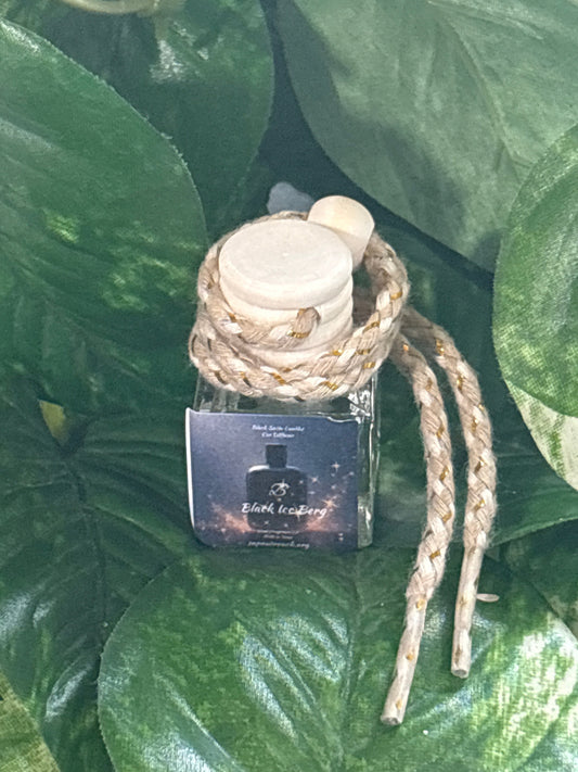 Black Iceberg Scented Car Diffuser 8ml Clear Air Refresher Fragrance Oil