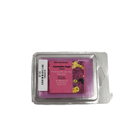 Lavender Sage Scented Wax Melt 2.5 Six Cube Warmer Tart